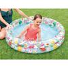 Piscine Gonflable Pour Enfant - Intex - Fruity - Ø 122 Cm - Capacité 114 Litres - Bleu