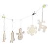 Innovative DIY Wooden Pendant Hanging Ornaments Crafts for Home Christmas Tree Decoration