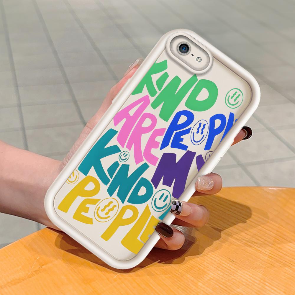 Soft Silicone Square Ladder Printing Pattern Phone Casing Full Cover Camera Shockproof Protection Rubber Case for iPhone Infinix Tecno OnePlus