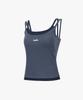 Pointel Sleeveless Bra Top Light Grey