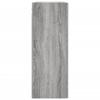 Wall Cabinet Gray Sonoma 69.5 x 34 x 90 cm