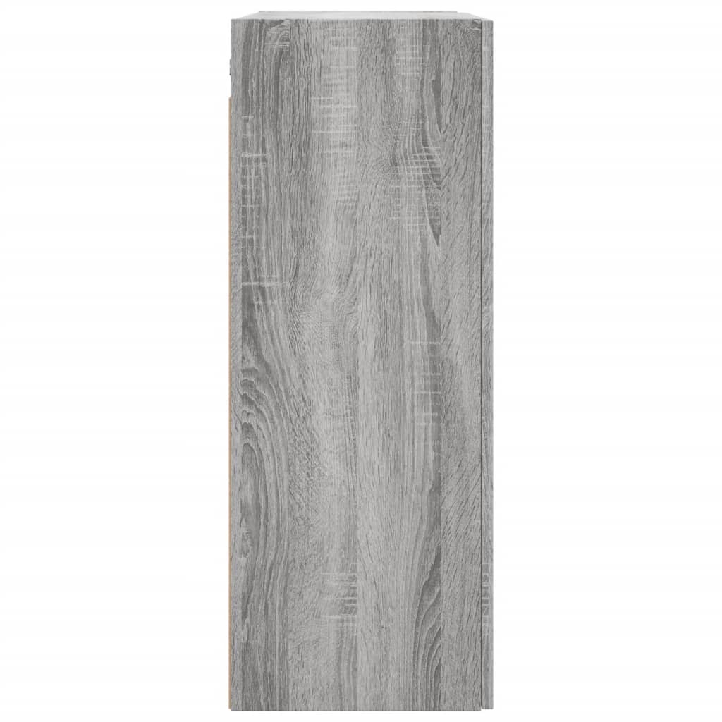 Wall Cabinet Gray Sonoma 69.5 x 34 x 90 cm