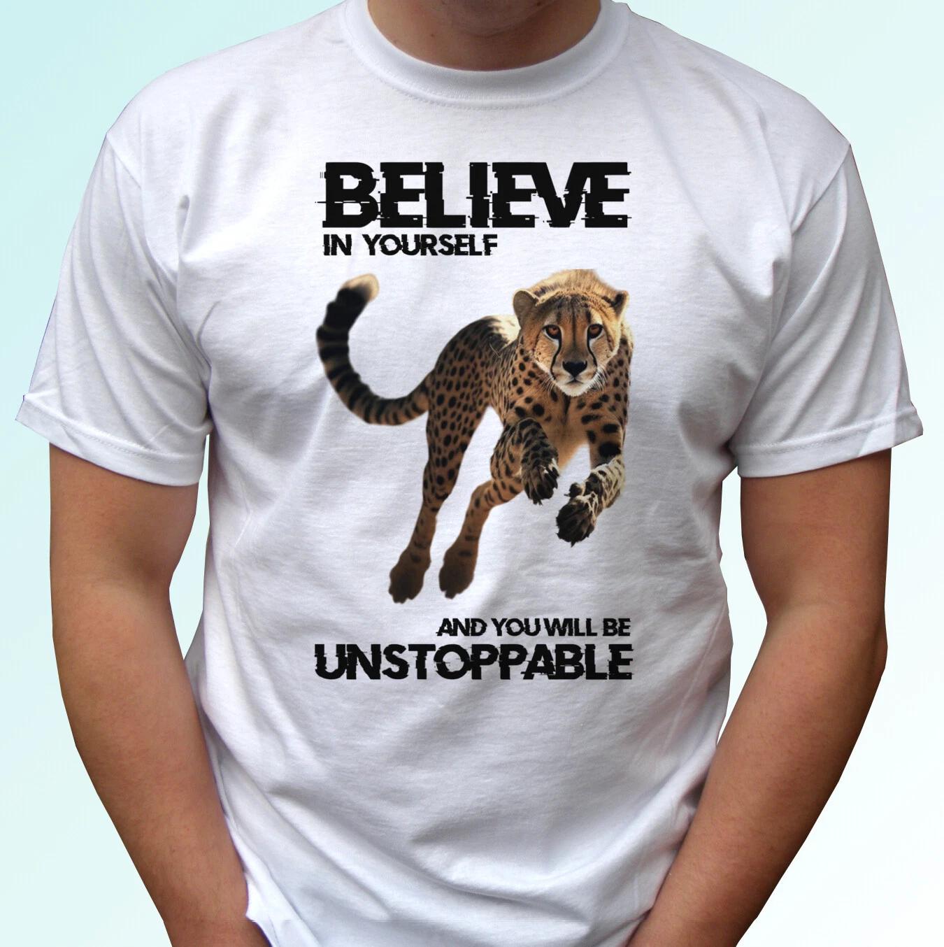 

Cheetah kids boys T-Shirt quote tee motivation top birthday gift for him her inspiration 160