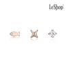 [LsSHOP] 14K Delight Earrings 3-Piece Set (Gold Plated)_LJ5025BRE