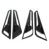 4Pcs Car Interior Door Handle Bowl Cover Trim Carbon Fiber Style Replacement for Kia EV6 2022 Up