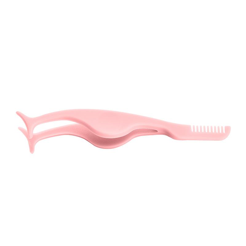 

Plastic False Eyelash Curler, Curved False Eyelash Extension Curler/assistant Tool 1pcs рожевий