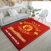 Manchester Personalized Text Carpet Perfect for Foyer Hallway Game Room Living Rooms Antislip Carpet Anime Office Decor