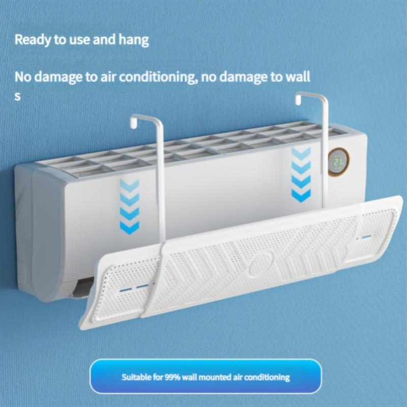 New Air Conditioner Windshield Anti-Direct Blowing Universal Windproof Wall-Mounted Air Outlet Baffle Confinement Cold Air Guide