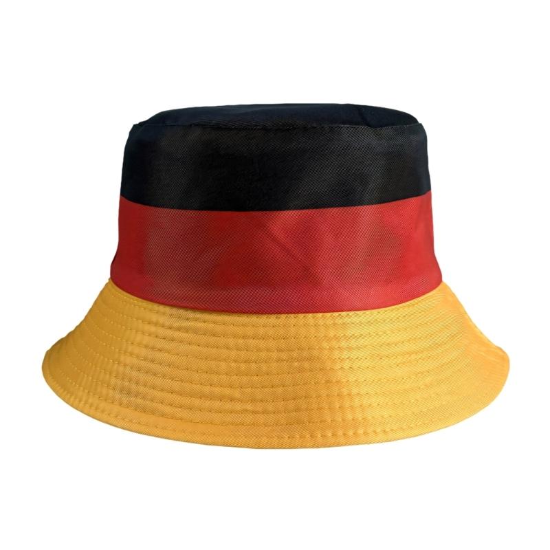 Unisex Sports Bucket Hat Packable Convertible Polyester Fisherman Cap For Football Fan And Outdoor Sports Activities