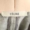 CELINE Made in Portugal Wool pants 36 gray Women Used