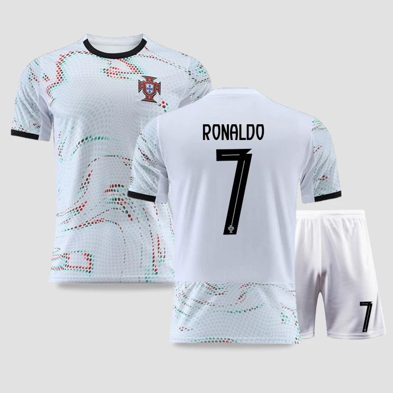 2025 Portugal Away Jersey White #7 (Ronaldo) 16