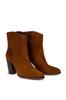 Women Modern Stylish Fashion Genuine Leather Women Tan Genuine Suede Boots