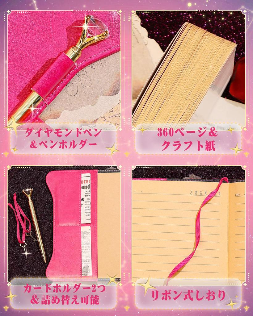 Abschließbares Tagebuch mit horizontalem Geschenk für Grundschülergeschenk Schulgeburtstagsgeschenk Lebendiges Notizbuch, Schloss, Nachfüllbar, Liniert, Kinder, Schüler, Mädchen,