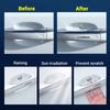 BPNCMO1 8pcs Car Door Bowl Handle Anti-scratch Stickers Protector Film For Nissan Qashqai Juke Leaf Sentra Almera Maxima NOTE X-TRAIL