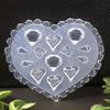 Set of 10 Silicone Nail Art Mold Embossing Patterns Nail Mould Decorations Jewelry Making Tool Handmade Ornament Molds