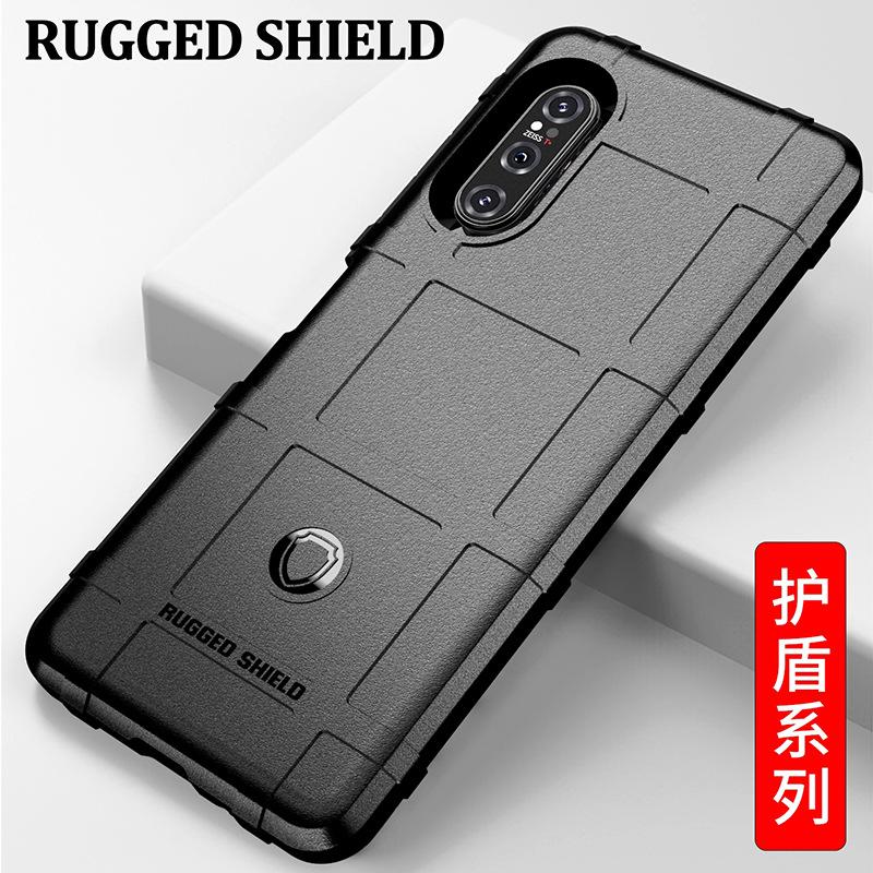 Applicable Shield Xperia1 II Mobile Phone Case Sony 1 II Protective Case Matte Thickened All-inclusive Anti-drop Soft Case
