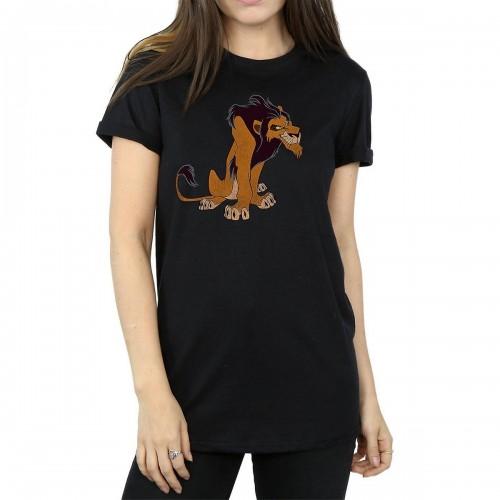 The Lion King Womens/Ladies Classic Scar Cotton Boyfriend T-Shirt