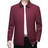 Trendy Executive Spring/Autumn Jacket for Middle-Aged Men - Business Casual Lapel Coat 2026