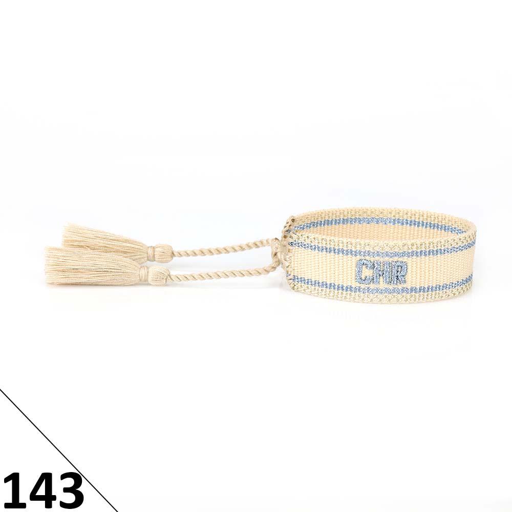 Friendship Letter Bracelet - Hand-Woven Ethnic Style with Polyester Tassels