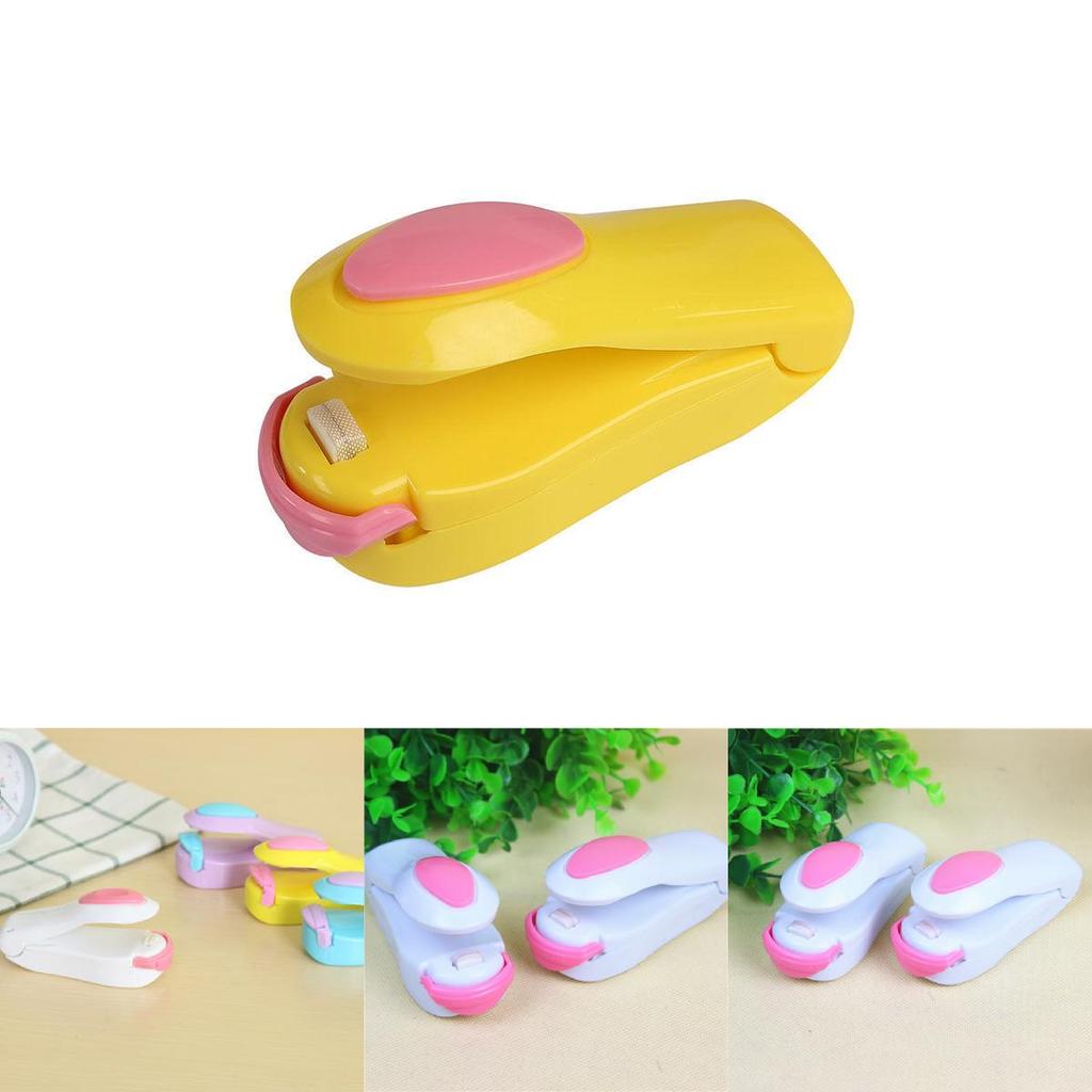 Portable Mini Bag Sealer Food Plastic Sealing Machine Home Small Hand Pressure Heat Sealer