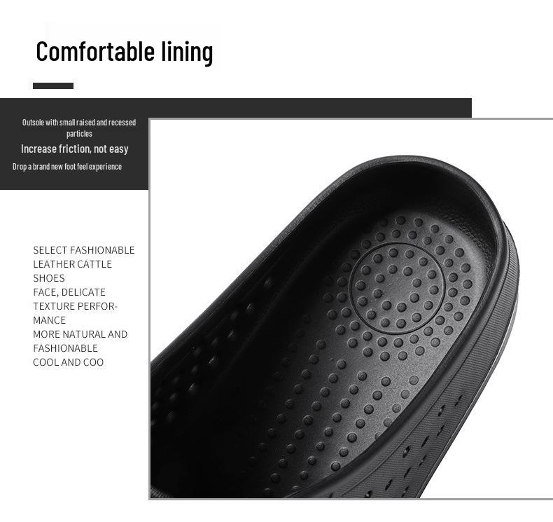 Sandalias de Verano con Agujeros LUCHI: Zapatos Casuales Transpirables, Antideslizantes, de Suela Suave, Resistentes al Agua para Hombres y Mujeres
