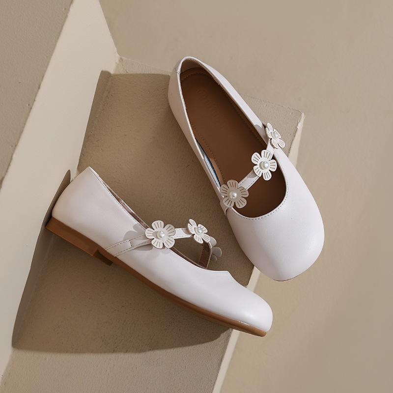 

Туфли Мэри Джейн женские персиковый цвет жемчуг низкий каблук нежные одинарные туфли женские летние с мелким вырезом мягкая подошва туфли-бини модная обувь 34 абрикосовый