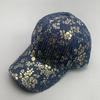 Hip Hop Kpop Flower Ladies Baseball Cap Cotton Guochao Street Reflective Versatile Sports Breathable Sun Hat