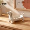 PLA Material Storage Box Dachshund Jewelry Tray, Decorative Organizer for Rings Earrings And Keys, Office Desk Stationery Holder Cute Resin