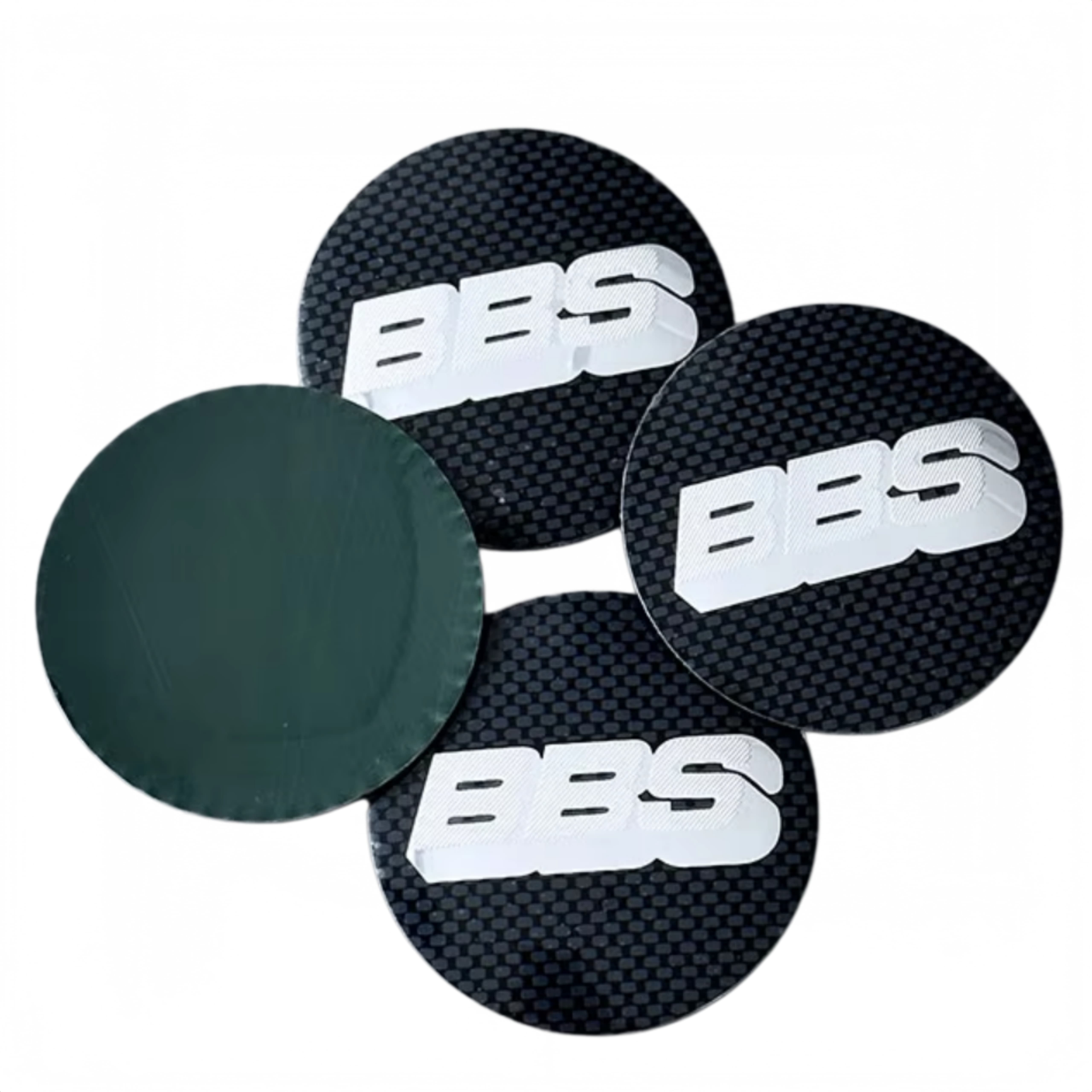 

4Pcs 56/60/65/70mm BBS Logo Car Wheel Center Stickers Car Wheel Center Caps Emblem Rim Hub Cover Badge Sticker Styling Accessories 56mm Grid Black and Silver