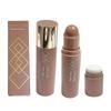 Cappuvini Doppia Testa Bronzer Viso Stick Contouring Trucco in Crema Lunga Durata Liscio Correttore Schiarire il Viso Contouring Con Pennello