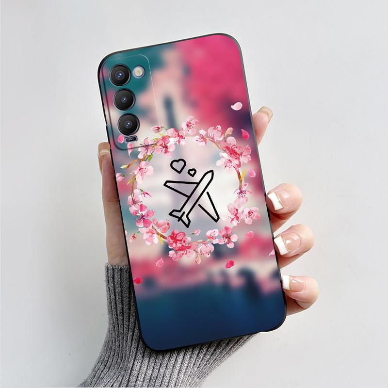 For Tecno Camon 18P Phone Case Shockproof Cover Cute Cartoon Love Heart Soft Funda For Tecno Camon 18 Premier Camon18 18i Bumper