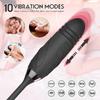 G-Spot Telescopic Vibrator Dildo Adult Sex Toy for Women