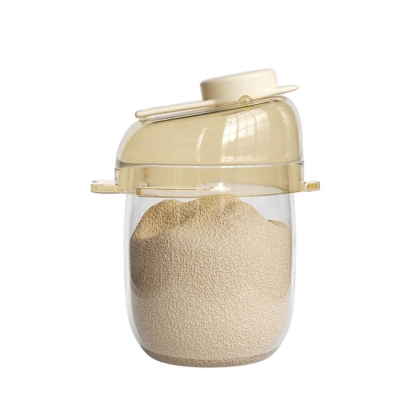 

Lightweight Baby Milk Powder Box 80ML Capacity Organiser For Traveling Families Enjoy Convenience And Safety жовтий