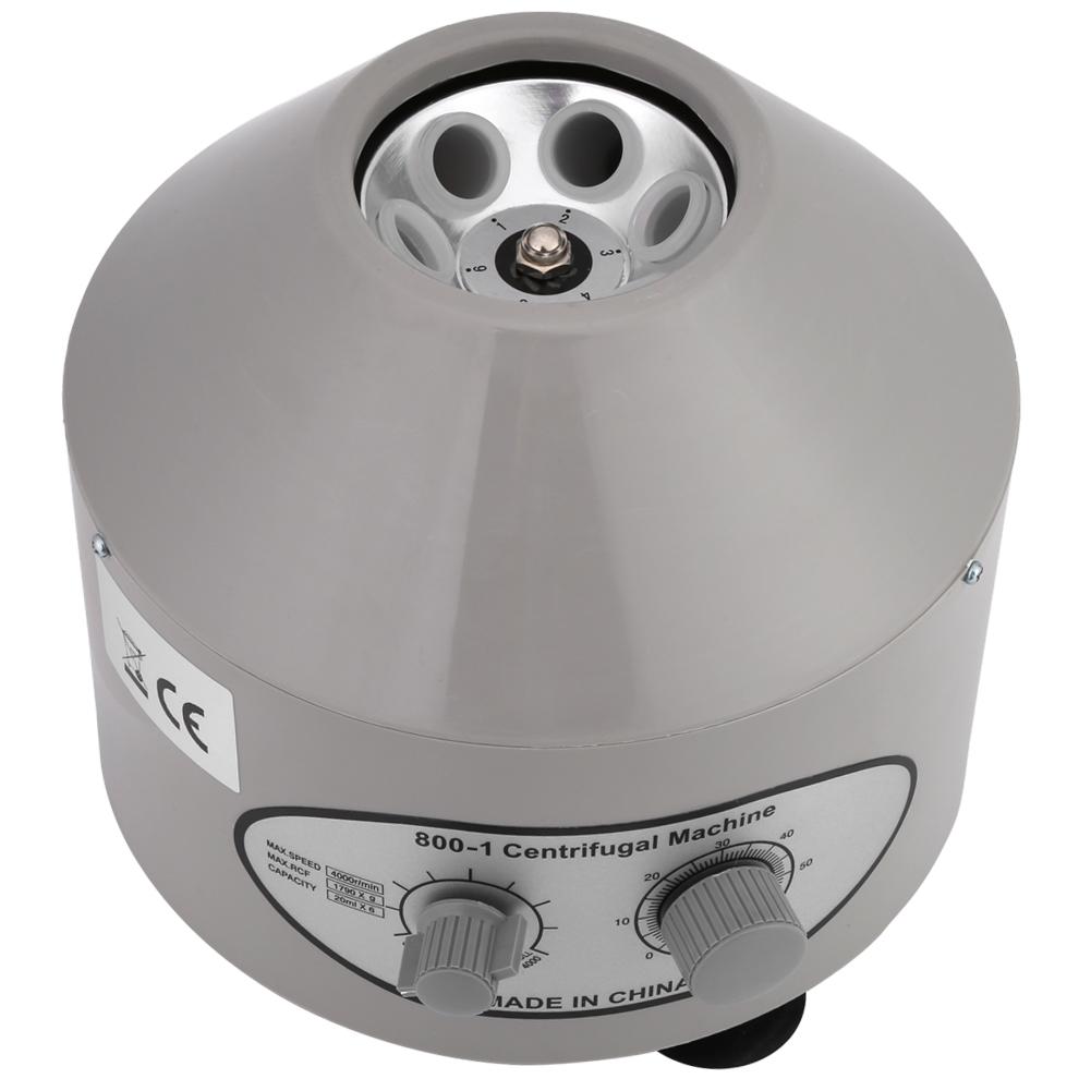 1pc Desktop Electric Lab Centrifuge Laboratory Medical Practice 4000rpm 6x20ml