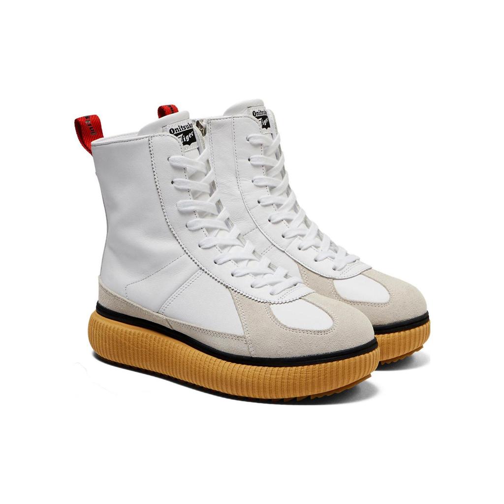 Onitsuka Tiger Delecity Boot White Fiery Red Unisex Sneakers 1183C158-100