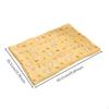 Dog Bed Mat, Plush Warming Pet Sleeping Pad, NonSlip, AllSeason for Felines and Dogs Rabbit Carrot