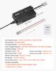 VEVOR 12V 10A Lithium Battery Charger, 14.6V, AC-DC LiFePO4 Smart Charger, with Anderson Connector, LED Indicator, 0V Activation