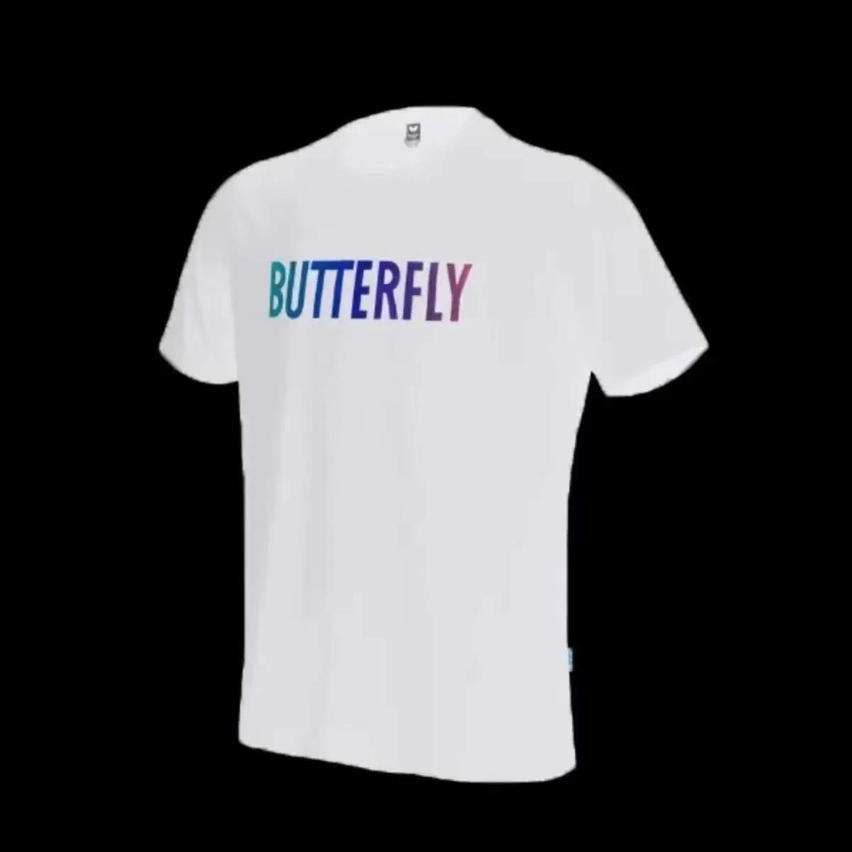 

ZX Футболка Butterfly Новий Настільний Теніс Спорт Круглий Виріз Короткий Рукав 827 Проста Повсякденна Спортивна Футболка Короткий Рукав Оригінальні Чоловічі Футболки M