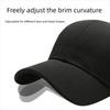 Trendy Simple Design Pineapple Cloth Cap Breathable UV Protection Sunshade Hat Adjustable Large Head Cover Unisex