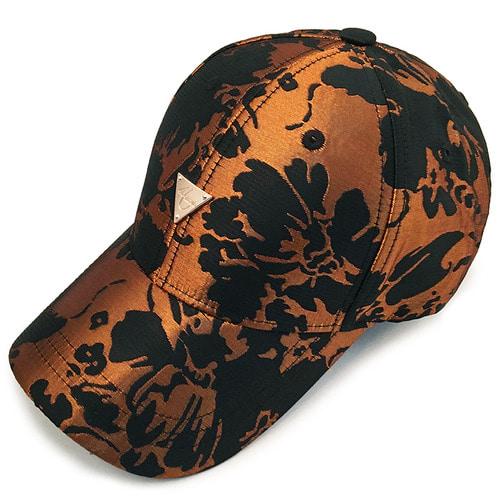 Heiteo Jacquard Gold Flower Ball Cap