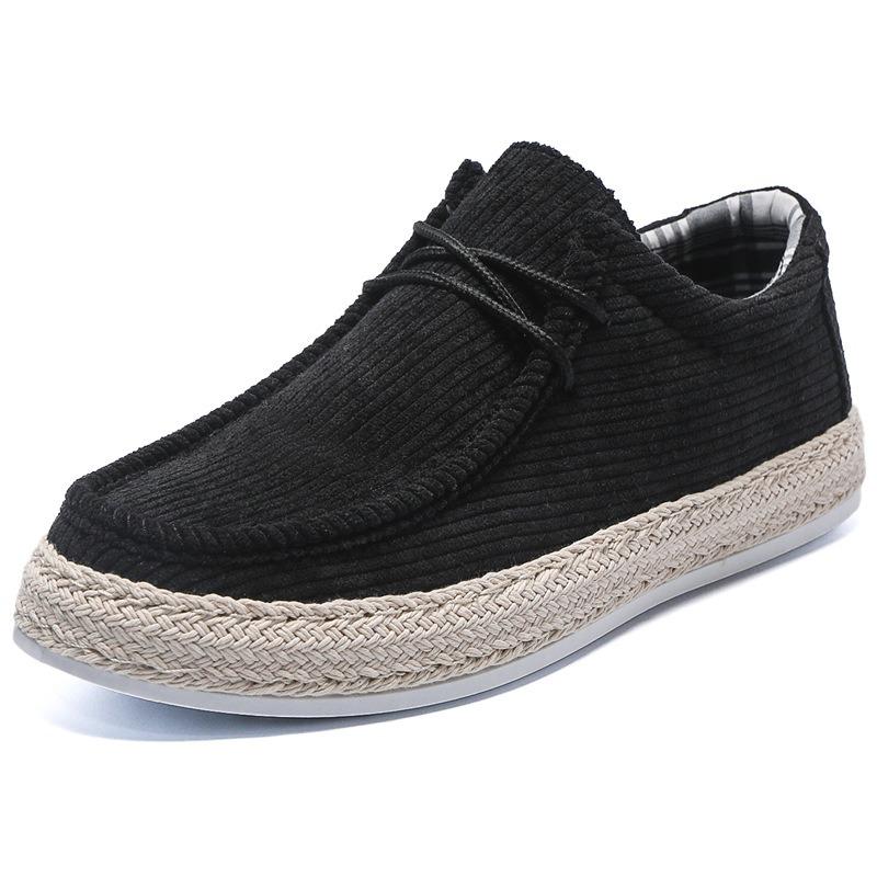 Autumn new men's casual single shoes flat-soled sailing shoes soft-soled lightweight fisherman shoes sports board shoes
