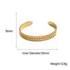 Hypoallergenic Non-tarnish Minimalist Chain Bracelet Women's Geometric Personality Niche Design Stainless Steel Bracelet