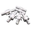 One-way Valve 6/8/10/12/14/16mm Aluminium Alloy Check Valve for Diesel, Petrol, Water Hand Pumps Oil Supply Fittings