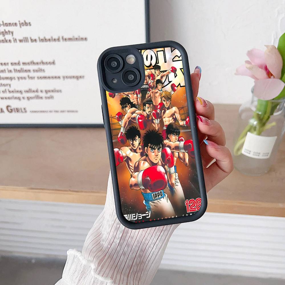 Anime H-Hajime N-No I-Ippo Phone Case For IPhone 17 16 15 14 13 12 11 Pro Max Plus Silicone Shockproof Case