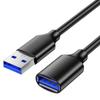 USB 3.0 Male To Female Extension Cable for Charging, Data Transfer, Computer, Printer, Keyboard, Mouse, and U Disk