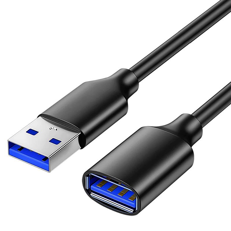 USB 3.0 Male To Female Extension Cable for Charging, Data Transfer, Computer, Printer, Keyboard, Mouse, and U Disk