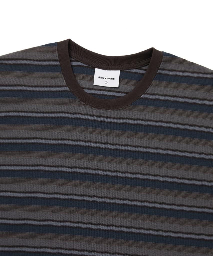 THISISNEVERTHAT Inside Out Striped Tee Navy