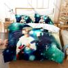 Anime Collage Given Band Live Music Scene BL Anime Merch 3PCS Bedding Duvet Cover + 2 Pillowcases Home Decoration