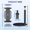 Desktop Tablet Stand Phone Holder for 4-14 Inch Devices Adjustable Tabletop Mount for Video Calls Reading Streaming Office Use