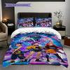 Vibrant Fashion Fusion Three-piece set(1 * duvet cover + 2 * pillowcase, without core)Christmas birthday gift Soft and comfortable Bedding set